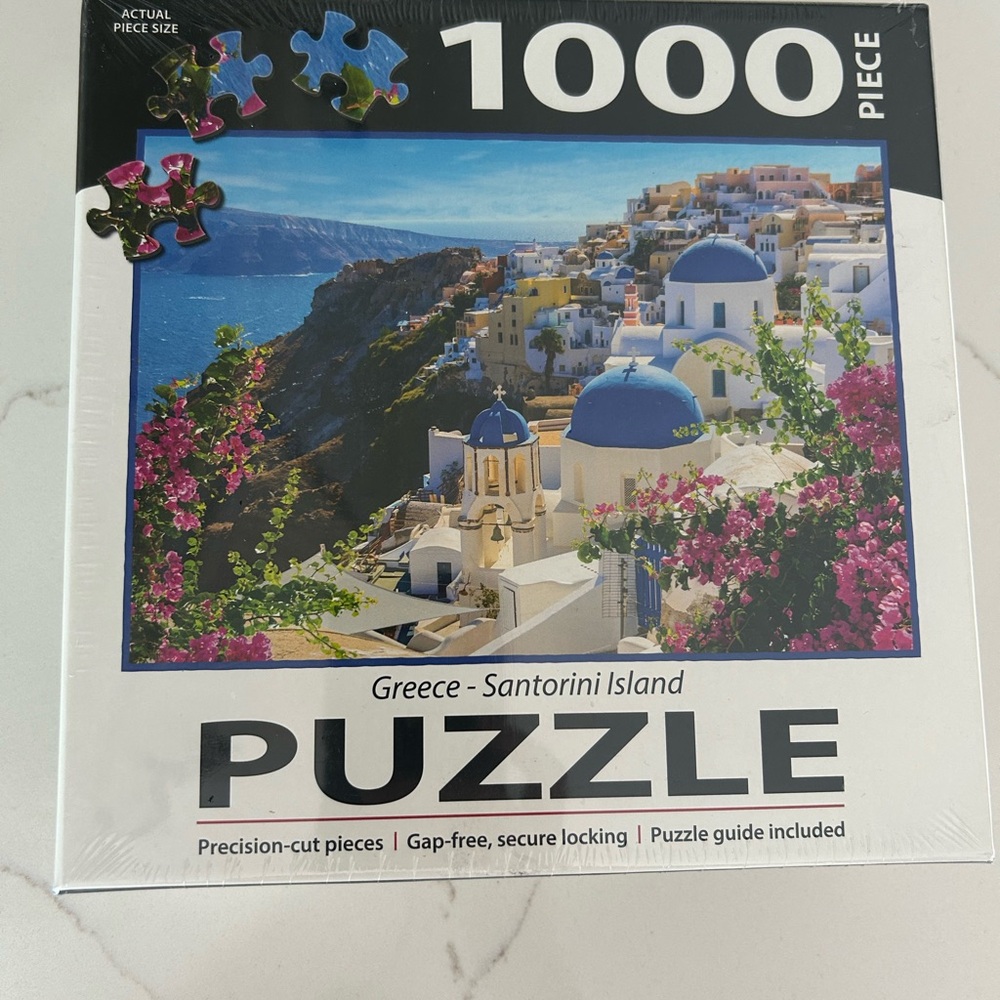 NEW Greece Santorini Island 1000 PieceTL Turner Puzzle